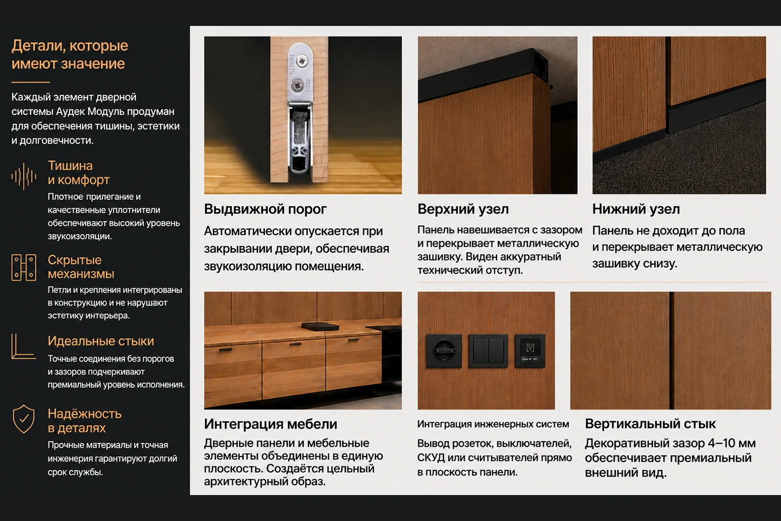 Страница 9 буклета Аудек Модуль