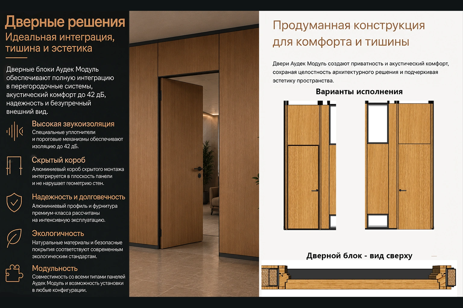 Страница 11 буклета Аудек Модуль